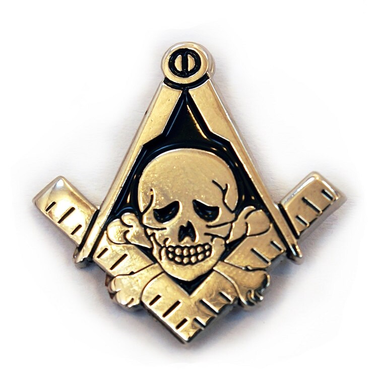 Yale Secret Society Skull & Bones #322 Fraternity Pin