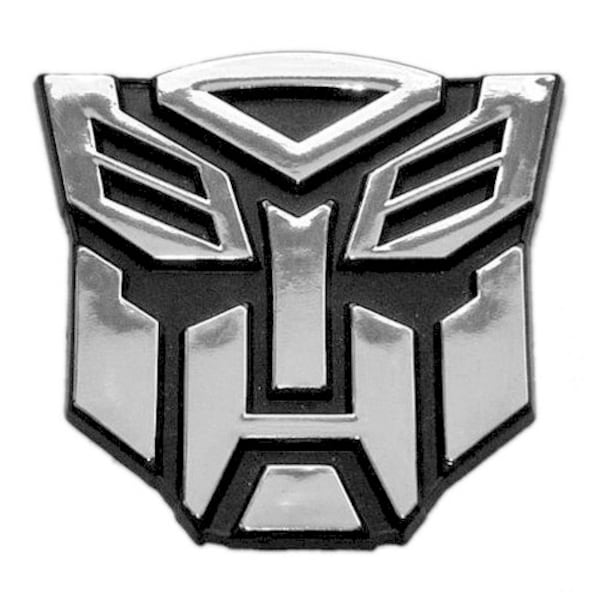 Transformer Autobot Auto Emblem - [Chrome][2 1/2" Tall] - TME-EMB-00144