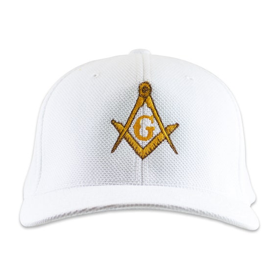 Gold Square \u0026 Compass Embroidered 