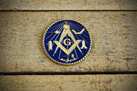 Working Tools Round Masonic Blue & Gold Auto Emblem 3 Diameter The Masonic Exchange TME-EMB-00013-2 Working Tools Round Masonic Blue & Gold Auto Emblem 3 Diameter The Masonic Exchange TME-EMB-00013-2