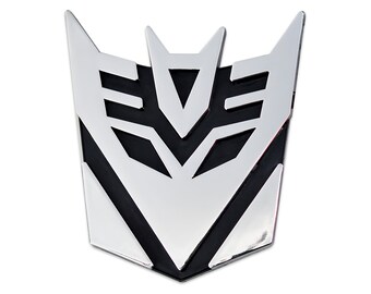 2x Metal Transformers Autobot Deception Trunk Emblem Decal Sticker Window Badge 2x Metal Transformers Autobot Deception Trunk Emblem Decal Sticker Window Badge