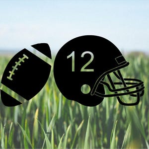 Football Decal