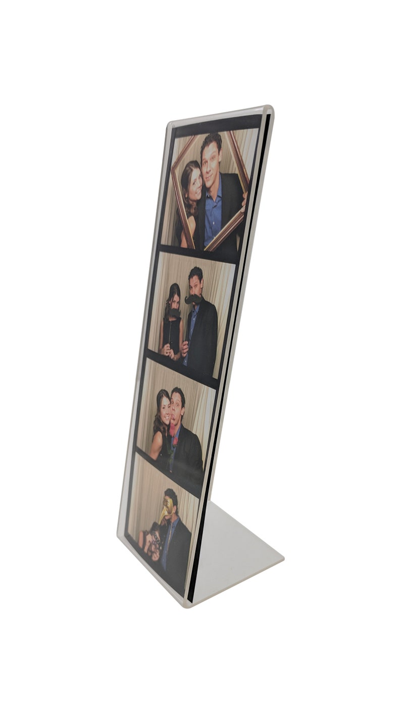 50 Slanted 2x6 Acrylic Photo Booth Frames With Inserts Etsy