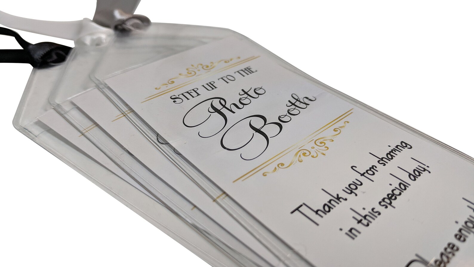 Bookmark Sleeves With Inserts for Photo Booth Premium Vinyl - Etsy