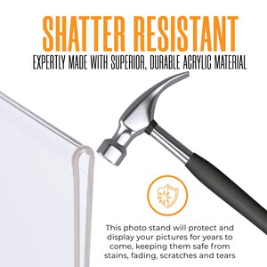 50 Slanted 2x6 Acrylic Photo Booth Frames With Inserts - Etsy