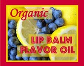 Lemon Blueberry Lip Balm Flavor