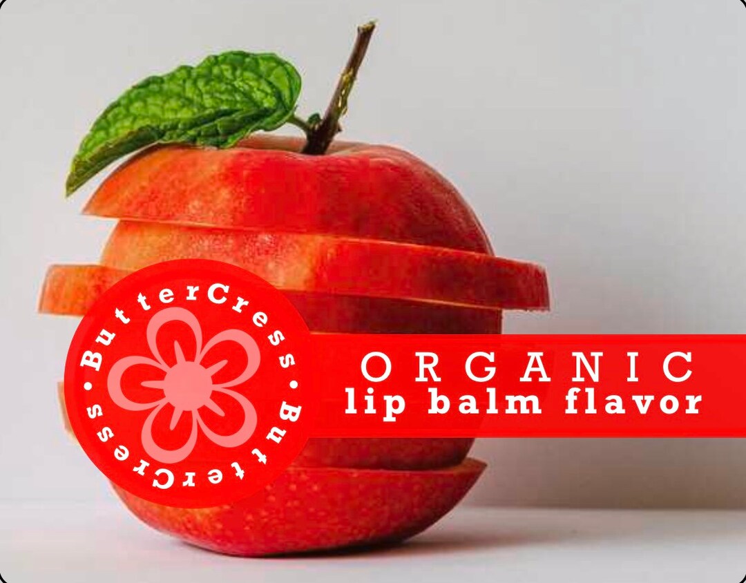HONEY APPLE Organic Lip Balm Flavor Oil Unsweetened Lip Flavor for