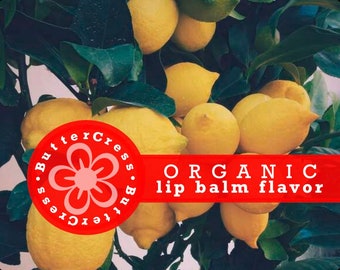 Lemon Zest Organic Unsweetened Flavor Oil for lip balm, glosses & scrubs