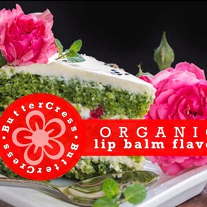 GREEN TEA ROSE Organic Lip Balm Flavor Oil | Unsweetened Lip Flavor for balms, glosses & scrubs