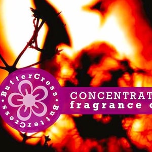 BONFIRE EMBERS Fragrance Oil Concentrate: soap, home scents, candles, perfume, bath & body