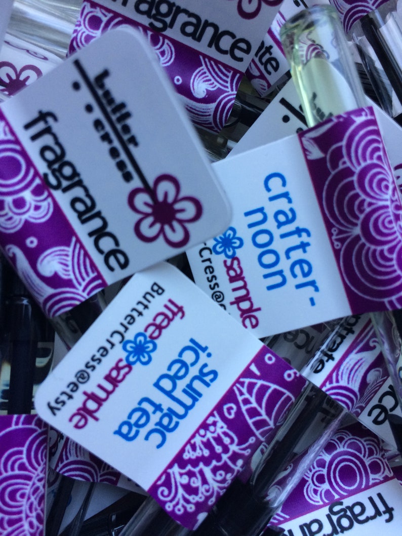 MINI FRAGRANCE SAMPLES / Buttercress Fragrance Oil Sample Pack Etsy
