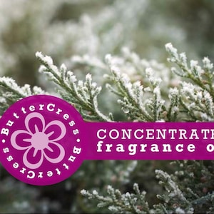 FROSTED JUNIPER Fragrance Oil Concentrate for soap, home and linen spray, candles, perfume, bath & body
