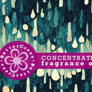 PETRICHOR Fragrance Oil Concentrate for lotion, scrubs, soap, candles, | home fragrance, rollerball perfume, body cream