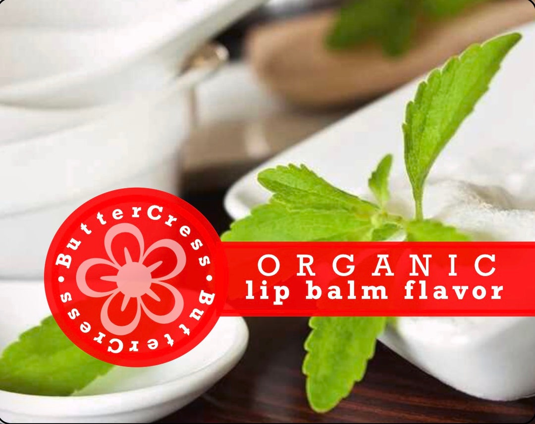 ORGANIC STEVIA SWEETENER in Coconut Oil for Lip Balms, Glosses & Scrubs