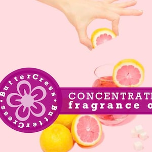 PINK YUZU Fragrance Oil Concentrate for soap, home and linen spray, candles, perfume, bath & body
