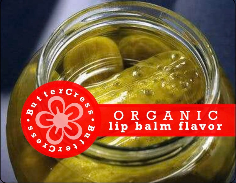 DILL PICKLE Organic Lip Balm Flavor Oil Unsweetened Lip Flavor for balms, glosses & scrubs ready to ship image 1