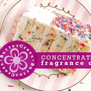 CAKE BATTER Fragrance Oil Concentrate for lotion, scrubs, soap, candles, | home fragrance, rollerball perfume, body cream