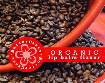 COFFEE Organic Lip Balm Flavor Oil | Unsweetened Lip Flavor for balms, glosses & scrubs — Ready to ship