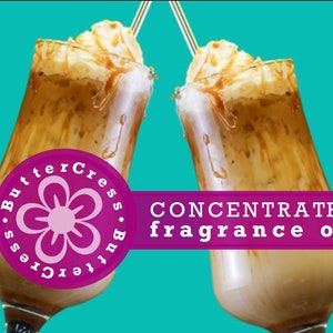 CARAMEL LATTE  Fragrance Oil Concentrate for lotion, scrubs, soap, candles, | home fragrance, rollerball perfume, body cream