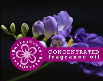 FREESIA AND LILAC Fragrance Oil Concentrate for lotion, scrubs, soap, candles // Bath and Body Fragrance oil
