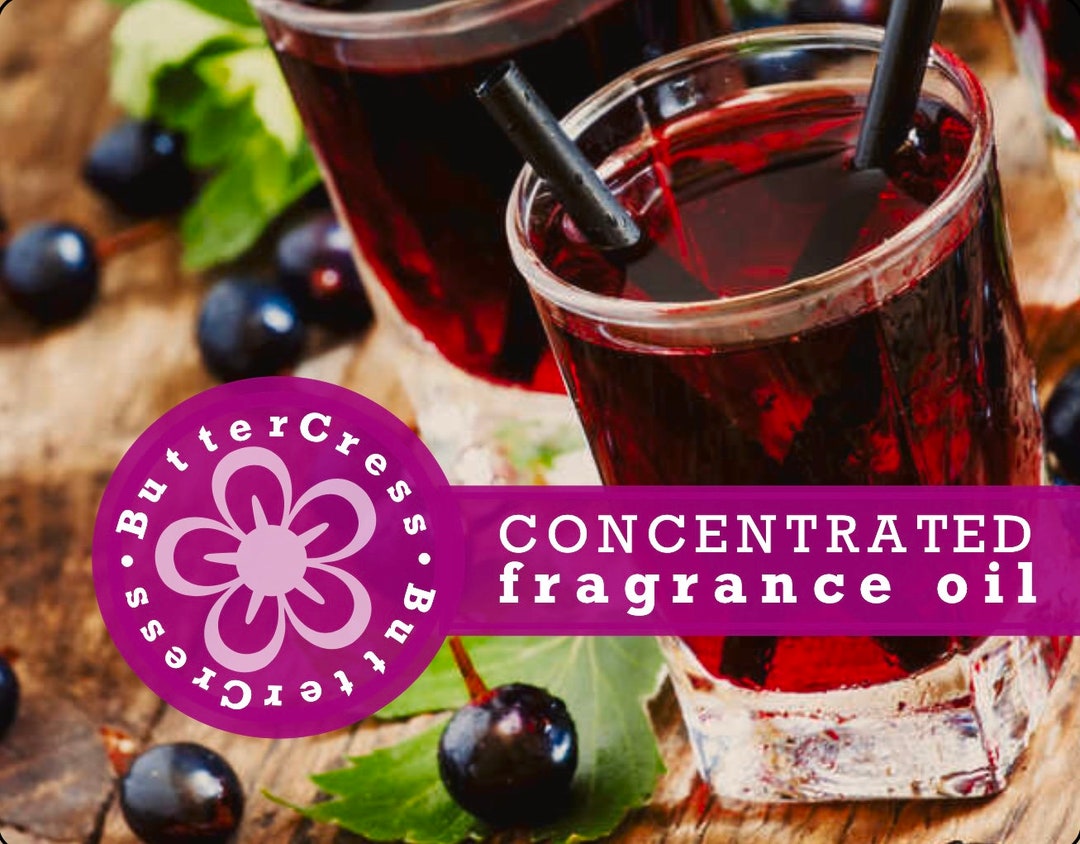 BLACK CURRANT ABSINTHE Fragrance Oil Concentrate for Lotion, Scrubs