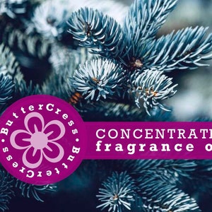 Concentrado de aceite aromático BLUE SPRUCE para lociones, exfoliantes, jabones, velas, fragancias para el hogar, perfumes en roll-on y cremas corporales.