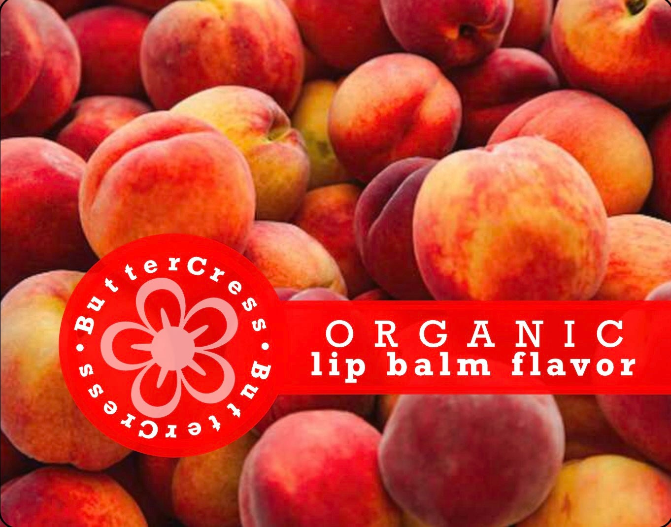 PEACH Organic  Lip Balm Flavor Oil | Unsweetened Lip Flavor for balms, glosses & scrubs