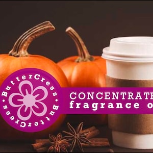 Pumpkin Spice Latte Fragrance Oil: Concentrated Scent for Candles, Soap