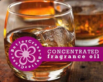 WHISKEY Fragrance Oil Concentrate for lotion, scrubs, soap, candles | Bath and Body projects, home fragrance