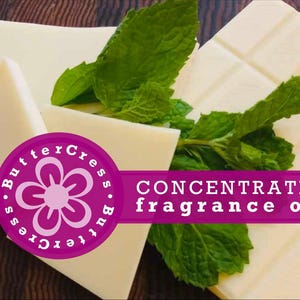 Aceite aromático de invierno CHOCOLATE BLANCO Y MENTA Aceite aromático concentrado para lociones, exfoliantes, jabones, velas // Aceite aromático para baño y cuerpo