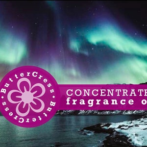 NORTHERN LIGHTS Fragrance Oil Concentrate for soap, home and linen spray, candles, perfume, bath & body