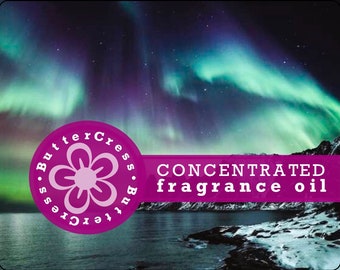 NORTHERN LIGHTS Fragrance Oil Concentrate for lotion, scrubs, soap, candles // Bath and Body Fragrance