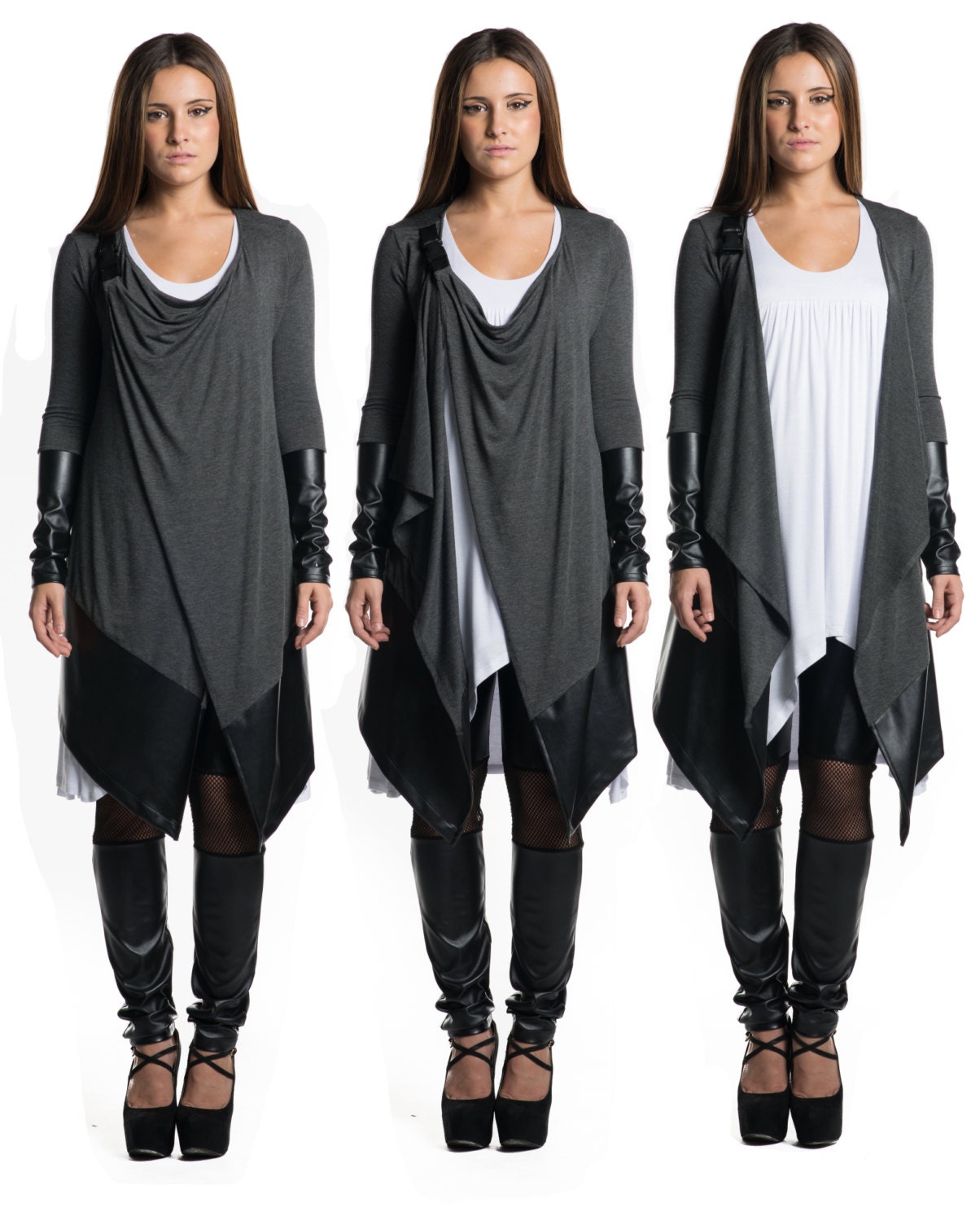 ladies asymmetrical sweaters