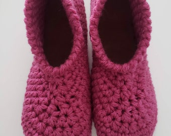 Handmade Crochet Loafers Knit Women’s Slippers Handmade Leather Wool Socks Knit Slippers Knit Loafers Crochet Moccasins Holiday Gift’s