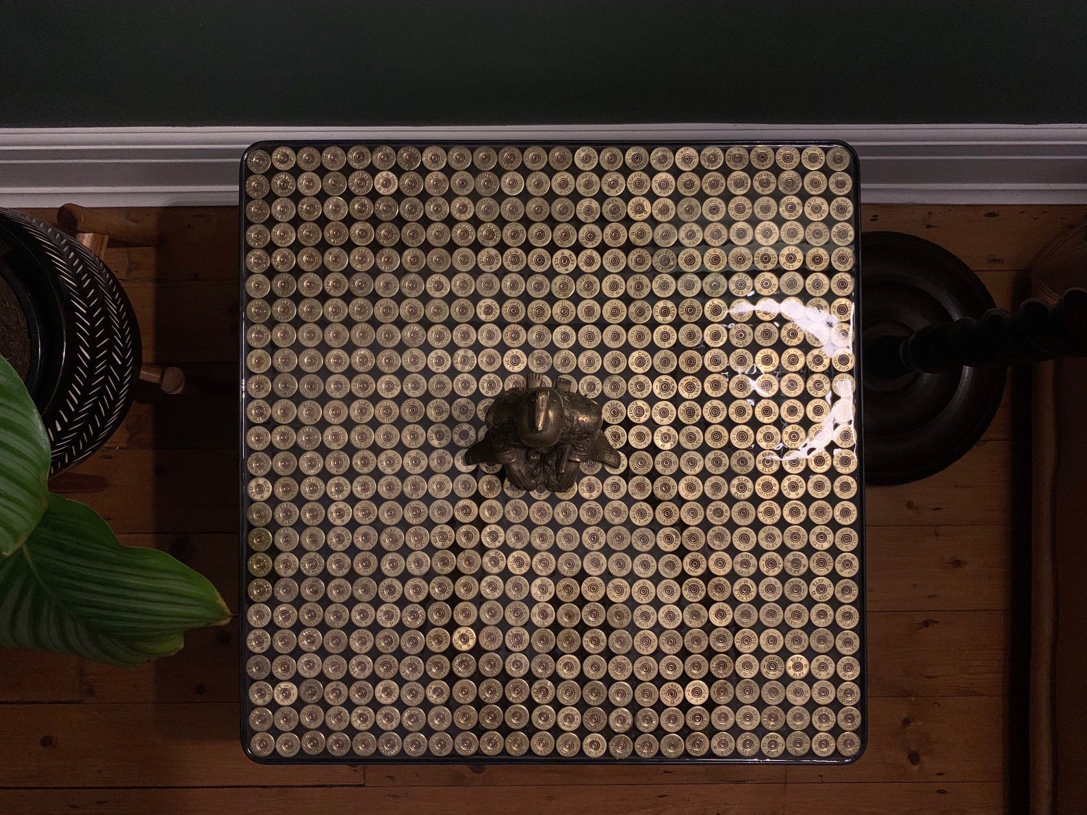 Shot Gun Cartridge Shell NOW SOLD Coffee Table / Whisky Side Table with ...