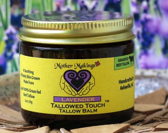 2oz Lavender Tallow Balm | Ancestral Skin Care