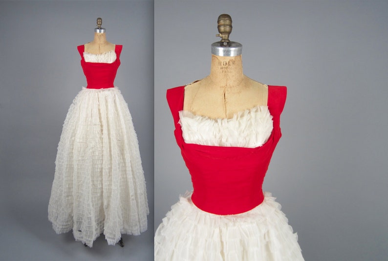 50s ball gown