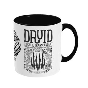 World of Warcraft / WoW inspirierter Becher - DRUID Edition - 11oz Zwei toned KeramikBecher