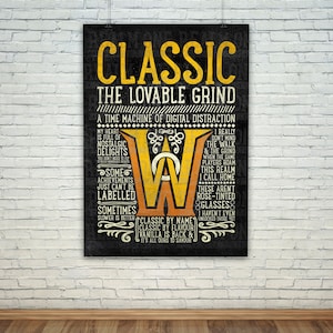 World of Warcraft Classic / WoW CLASSIC inspired Poster - Wall Art - Multiple Colours - Gamer Gift