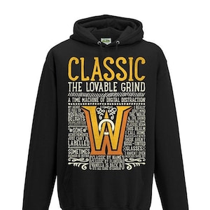 World of Warcraft Classic / WoW CLASSIC-inspirerad huvtröja - Unisex / Herr / Dam / - Flera färger - Gamerpresent