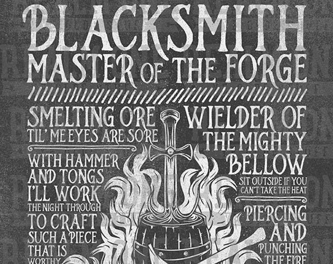 Blacksmith Riddles This item is unavailable - Etsy