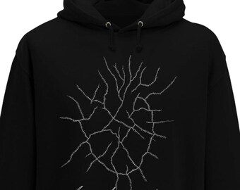 Frankenstein Herz Hoodie - Unisex / Herren / Damen Hoodie (mehr Farben!) - 'Monsters' Kollektion Geschenk für Geeks, Gothics & Untote