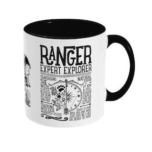 RANGER / DM - D&D / Dungeons and Dragons inspired Mug - 11oz Two Toned Ceramic Mug