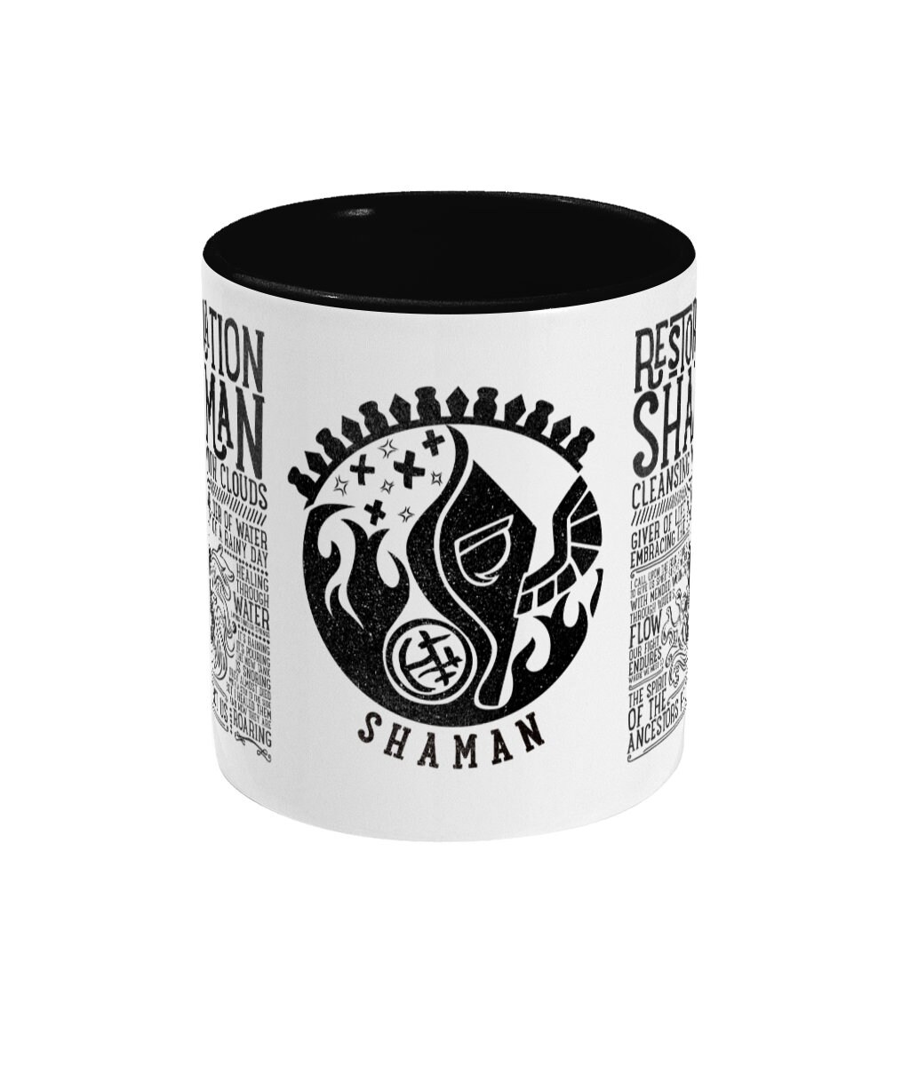 World of Warcraft / Wow Inspired Mug RESTORATION SHAMAN Etsy UK