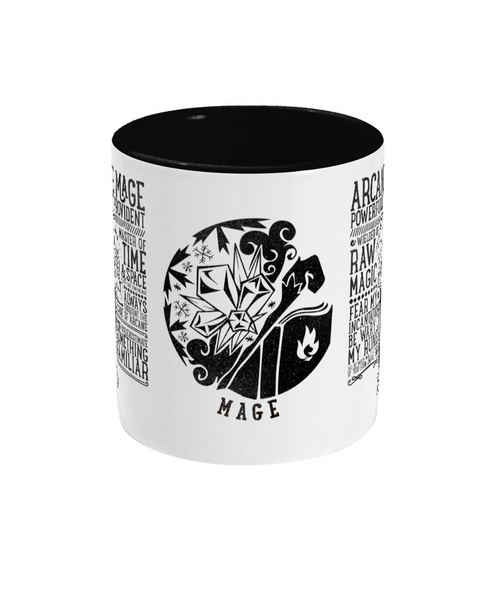 Tazza In Ceramica Warcraft The Mages - 312 Ml - Idea Regalo Per Fan - Lavabile In Lavastoviglie E Microonde - 2