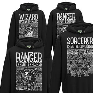 ARTIFICER / D&D / Dungeons and Dragons inspired Hoodie - Black / Unisex / Mens / DnD / TTRPG / Game Master