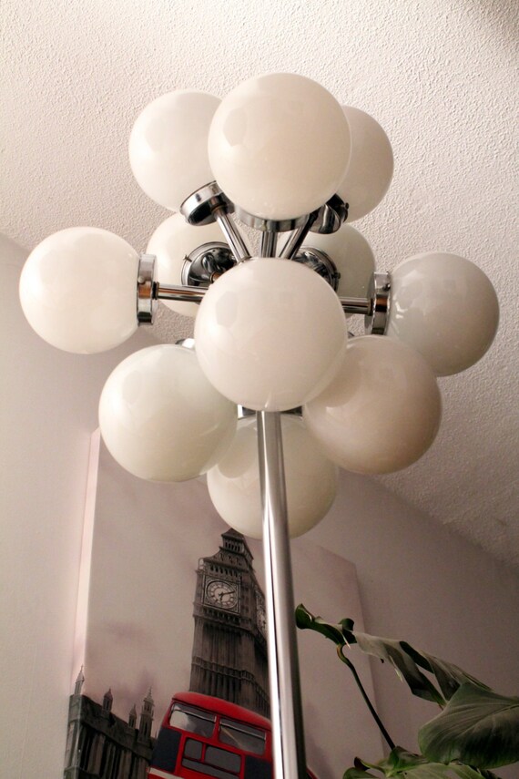 12 Arm Sputnik Floor Lamp Chrome And Glass Made In Usa 1970 12 Arm Sputnik Floor Lamp Chrome And, Sputnik Floor Lamp