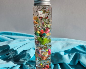 Very Hungry Caterpillar Sensory Bottle, Very Hungry Caterpillar Calming Bottle, Very Hungry Caterpillar, Sensory Bottle, Montessori