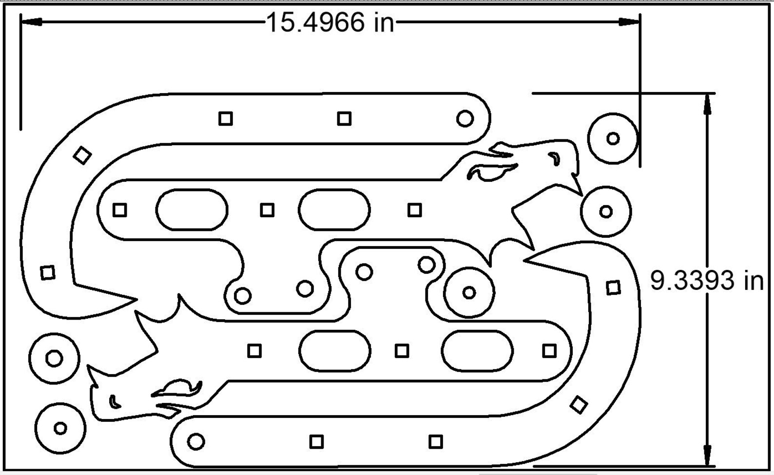 Cant hook .dxf digital file for plasma or laser cutting. Also Etsy