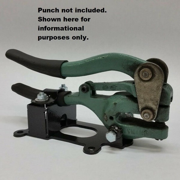 punch mounting bracket for hand held sheet metal punch (bracket only)